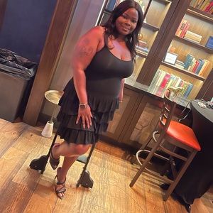 Fashion to Figure Ruffle Dress Size 1